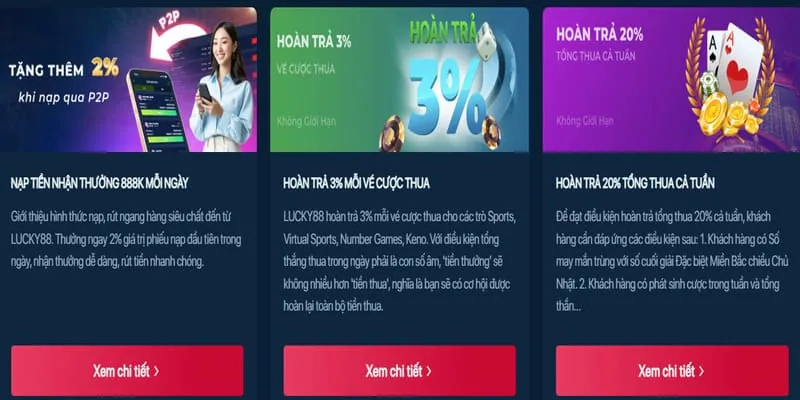 Tiền thưởng nạp lại qh99 win